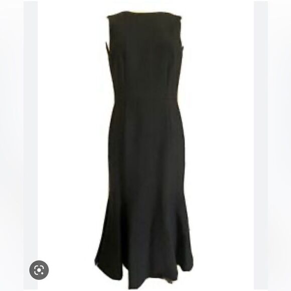 Dolce & Gabbana Little Black Tulip Hem Dress
